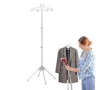Genérico Perchas para Plancha De Vapor | Soporte De Planchado Vertical | Rejilla De Vapor Plegable para Ropa Portátil Soporte De Hierro De Vapor Soporte para Accesorios De Planchado A Vapor