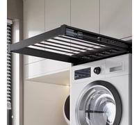 Genérico Perchero extraíble Ajustable de aleación de Aluminio para Pantalones, Organizador de Armario Multifuncional Que Ahorra Espacio, Apto para Anchos de 85 a 120 cm, Guardar Cosas e