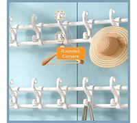 Genérico Perchero Industrial con Banco para Zapatos, 10 Ganchos y 2 Niveles para Guardar Zapatos, Moderno Perchero para recibidor, fácil de Montar, diseño Compacto, 100 x 30 x 175 cm