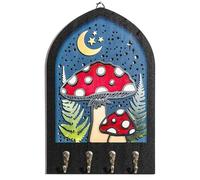 Genérico Perchero Mural,Soporte De Madera Resistente Y Robusto Ahorraespacio - Ganchos de Pared para Sombreros - Para entradas, dormitorio, casa, baño, puerta y armario