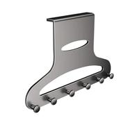 Genérico Perchero para Puerta Abrigos,Organizador Metálico Ahorra Espacio,Organizador que va detrás de la puerta - Para hogar apartamento casa rural baño dormitorio entrada aseo cocina