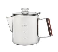 Genérico percoladora: portátil vintage, máquina para hacer café, estufa compacta, diseño para acampar | Equipo de elaboración de cerveza clásico para la playa, familiares, reuniones de amigos