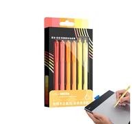 Genérico Permanent Marker-Fine Point Pens Assorted Colors | Retractable 0.7mm 6 Colors Washable | Acrylic Colored Pens Set | For Office School Journaling Writing Artistic Sketches Comic Storyboarding