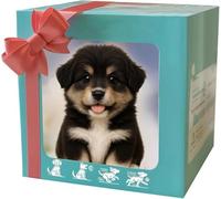 Genérico Perrito Juguete Ladra y Anda, Perro Robot, Perro De Peluche Interactivo,Cachorro Robot Realista Que Actúa como Un Cachorro De Verdad (E)