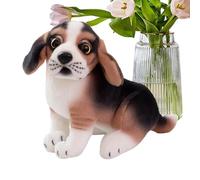 Genérico Perro De Peluche - Algodón 25 Cm | Adorable Cachorro Coleccionable, Animal Relleno Realista | Cojín Decorativo Suave para Niños, Adultos, Adolescentes, Sofá, Coche, Dormitorio Y Regalo