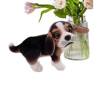 Genérico Perro De Peluche - Algodón 25 Cm | Adorable Cachorro Coleccionable, Animal Relleno Realista | Cojín Decorativo Suave para Niños, Adultos, Adolescentes, Sofá, Coche, Dormitorio Y Regalo