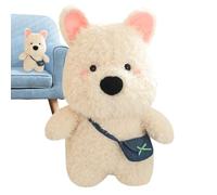 Genérico Perro de Peluche, Peluche Peluche | 13.7 Pulgadas Highland Soft Relled Figura - Muñeca de Peluche Coleccionable con tierno para Adultos para niños, decoración de la habitación