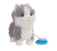 Genérico Perro Eléctrico Caminando | Mascota Realista Funciona con Pilas,Juguete de Peluche Interactivo y Electrónico | para, Niños y niñas, para cumpleaños, y Navidad