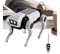 Genérico Perro Inteligente,Mascota Robótica Interactiva con Control Remoto y Sensor Táctil para | Robótico para de 3 Años en Adelante, Juguete RC Compañero Interior Exterior Hogar para Ni