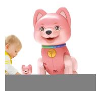 Genérico Perro Juguete Caminante | Animal Realista Eléctrico Cantando Y Rastreando - Perro Interactivo Electrónico - Regalo para Adultos Cumpleaños Día de San Valentín Enamorado