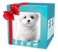 Genérico Perro Robot para Adultos, Cachorro Robot Realista, Perro robótico con IA Mejorada, Que Camina, ladra y Mueve la Cola, Mascota interactiva y Realista para niños y Adultos. (#D)