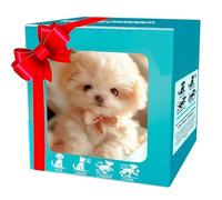 Genérico Perro Robot,Perro De Peluche Interactivo Cachorro Robot Realista Que Actúa como Un Cachorro De Verdad: Camina, Ladra Y Mueve La Cola Perrito Juguete Anda Y Ladra (C1)