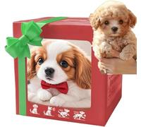 Genérico Perro Robot,Perro De Peluche Interactivo,Cachorro Robot Realista Que Actúa como Un Cachorro De Verdad: Camina, Ladra Y Mueve La Cola,Perrito Juguete Ladra Y Anda (A1)