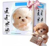 Genérico Perro Robot,Perro De Peluche Interactivo Cachorro Robot Realista Que Actúa como Un Cachorro De Verdad: Camina, Ladra Y Mueve La Cola Perrito Juguete Anda Y Ladra (C1)