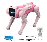 Genérico Perro Robótico | Control Remoto Recargable por USB de 2,4 GHz | Perro Robot Inteligente - para Niños A Partir De 6 Años Juego Aprendizaje Educación Entretenimiento Hogar Habitación Infantil