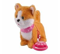Genérico perro robótico | Kit de mascota interactivo con control remoto para caminar, cachorro de peluche realista e interactivo con voz, juguete educativo para decoración interior