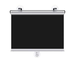 Genérico Persianas Enrollables Opacas Cortinas Parasol Retráctiles Parasol Ventana con Ventosa Estores Opacos Sin Taladrar Ideales para Coches Hogares y Oficinas,002,B58 xH125cm