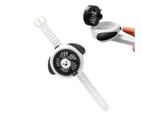 Genérico Personal Fan - 3 Speed Watch Shape Cooler - Recargable Electric Fan Portable with Wrist Strap - for Vacation Camping Hiking Backpacking Beach Picnic Outdoor Running Cycling Travel