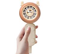 Genérico Personal Fan, Bear Folding Blower, Rechargeable Quiet Breeze, Compact Cooling Gadget, Ideal for Camping, Desk, Kids, Gym, Outdoor Activities, Hiking, Travel, Home Use
