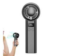 Genérico Personal Fan,Rechargeable Quiet Powerful Cooling,Battery Op erated Mini Handheld Fan | for Outdoor Camping Travel Beach Picnic Vacation Home Bedroom Office School