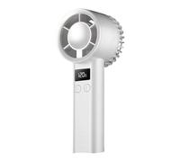 Genérico Personal Fan,Rechargeable Quiet Powerful Cooling,Battery Op erated Mini Handheld Fan | for Outdoor Camping Travel Beach Picnic Vacation Home Bedroom Office School