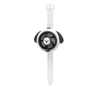 Genérico Personal Fan With Wrist Strap | 500mAh, Type-C, 3 Speeds | Mini Cartoon Watch Style Fan | USB Rechargeable Portable Handheld F́an For Kids, Outdoor