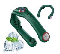 Genérico Personal Neck Fan - Foldable 3 Speeds Hands-Free Rechargeable