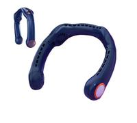 Genérico Personal Neck Fan - Foldable 3 Speeds Hands-Free Rechargeable