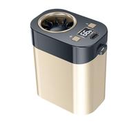 Genérico Personal Waist Fan, Ergonomic Travel Cooling Device, Portable Rechargeable Clip Fan for Men, Women, Family, Home, Office, Indoor, Outdoor, Camping