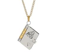 Genérico Personalization To My Granddaughter Book Necklace, The Most Beautiful Chapter Book Necklace for Granddaughter Daughter (Style-B Mix)