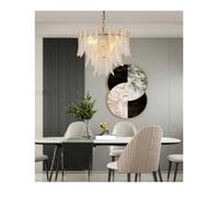 Genérico Personalized Glass Chandeliers Nordic Designer Pendant Lamp Villa Living Room Restaurant Led Lighting Fixtures