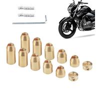 Genérico Pesos para Radios De Rueda De Moto - Herramienta Reutilizable para Reemplazar Radios Motocicleta - Kit De Relleno para Contrapesos | para Hogar Garaje Taller Turismo Carretera Desplazamiento