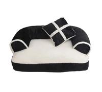 Genérico Pet Bed, Bonita y cálida Cama Doble for Perros, sofá Suave de algodón, casa for Mascotas, Camas for Gatos, Alfombrilla for Perrera,For Pets(B,M)