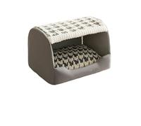 Genérico Pet Bed, Cama Grande y cálida for Mascotas: guarida for Perros y casa for Gatos Lavable for Golden Retrievers,For Pets(Model 8,M-40X35X30CM)