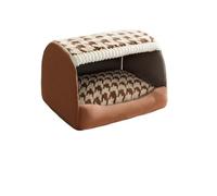 Genérico Pet Bed, Cama Grande y cálida for Mascotas: guarida for Perros y casa for Gatos Lavable for Golden Retrievers,For Pets(Bottom Cover1,3XL-100X75X65CM)