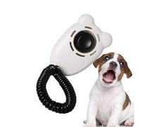 Genérico Pet Clicker for Dog Training, Behavioral Trainer Clicker, 1.77x2.76x0.79 Inches Puppy Positive Modification, Wrist-Strap, Lightweight Pet Supply, Dog, Cat, Bird, Horse Behavior Aid