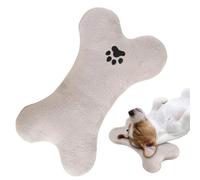 Genérico Pet Comfort Bone Pillow - Plush Cushion for Cats Kittens Puppies | Fabric Stuffed with Sleep Companion, Lightweight Snuggle Toy, Resting Play Support for Home Sofa Bed Carrier Travel