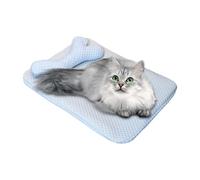 Genérico Pet Cool Mat - Wear Resistant Sleeping Pad | Breathable Cat Dog Kennel Cushion - Chill Rest Pad For Small Medium Animals Hamsters Rabbits Puppy Sofa Floor Travel Summer Comfort Supplies