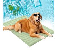 Genérico Pet Cooling Mat, Cooling Mat for Dogs Cats, 2025 Upgraded Dog Cooling Mats, Non-Slip, Washable and Instant Cool (Green,S(20" D- x 16" W))