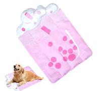 Genérico Pet Cooling Mat, Dog Gel Cooling Bed, Pressure Activated Cold Gels and Foldable Lightweight Design, Waterproof Sleeping Pad for Hot Days Sofa Car Seat Kennel Backyard