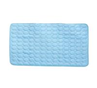 Genérico Pet Cooling Mat, Ice Silk Cloth 100 x 70 cm Dog Bed Sleeping Blanket Waterproof Ergonomic Kennel Mattress for Beach, Car Trip, Picnic, Lawn, Living Room