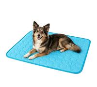 Genérico Pet Cooling Mat Ice Silk Cooling Pad 150x90cm Soft Breathable Absorbent Sleep Mat For Dogs Cats Small Medium Large Pets Crate Sofa Travel Use