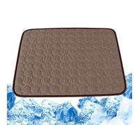 Genérico Pet Cooling Mat Ice Silk Cooling Pad 150x90cm Soft Breathable Absorbent Sleep Mat For Dogs Cats Small Medium Large Pets Crate Sofa Travel Use