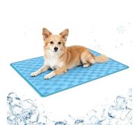 Genérico Pet Cooling Mat - Summer Washable Chew-Resistant | Pet Cats Bed Cooling Mat, Ideal For Small Large Breeds Animals Sleeping Resting Travel Crate Kennel Sofa Floor Shelter Backyard