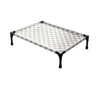Genérico Pet Cot - Aluminum Alloy Washable Fabric Raised Dog Bed | Iron Vinyl Durable Sleeping Cot Multifunctional Pet Rest Stand Foldable Lightweight Elevated Bed For Puppy Kitten Indoor Outdoor