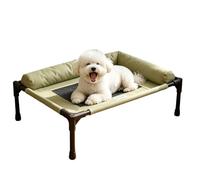 Generico Pet COT Bed, Elevated Dog Hammock, 25.9x17.7x6.69 Inches Soft Cushion with Airflow Mesh, Sturdy Steel Frame Sleeping Bed, Comfort Support Relax Style, Indoor Accessories for Small Breed