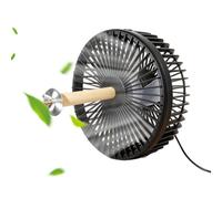 Genérico Pet Crate Fan | 2-speed Quiet Usb Charging Cage Mount