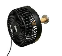 Genérico Pet Crate Fan, 2-Speed Quiet USB, Charging Cage Mount