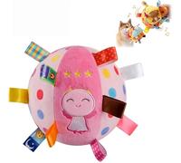 Genérico Pet Dog Toy, 15cm Soft Stuffed Ball with Cotton Material and Built-in Bell, Fun Interactive Elastic Chew Toy, for Small Medium Dogs Indoor Play