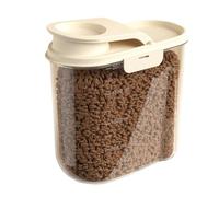 Genérico Pet Food Container - Large Capacity Dog Food Storage for Dry Kibble with for Puppy Bunny Cat | Transparent Material with Airtight, Anti Moisture Grain Dispenser for Home Barn
